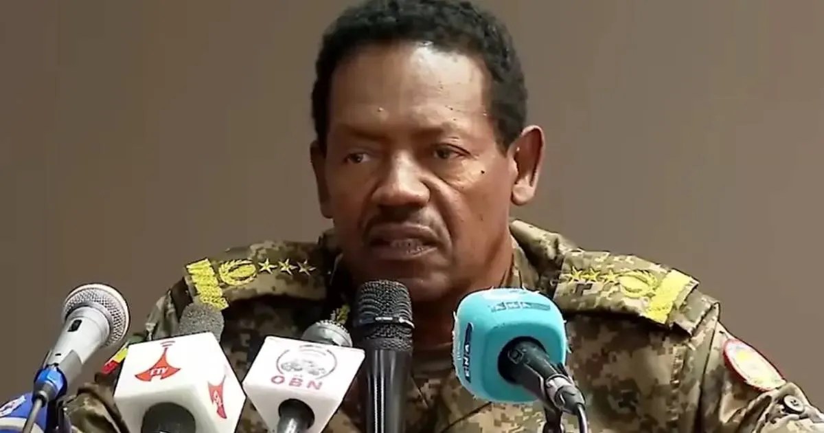Maj. Gen. Alemshet Degife announce the withdrawal of ENDF from the Amhara region. Ethiopia and it's struggle for survival